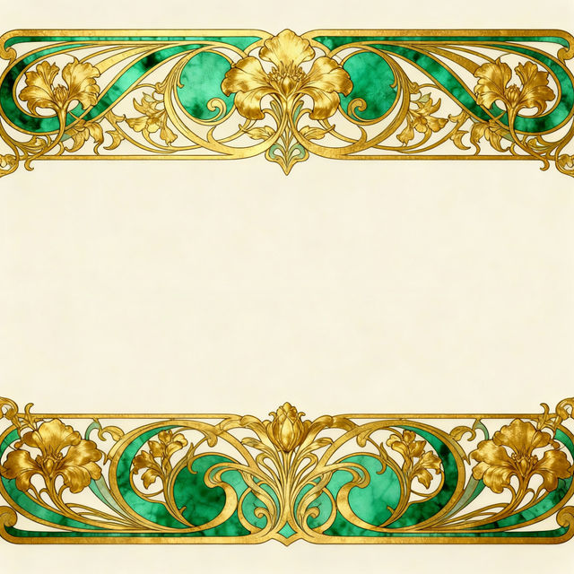 Art Nouveau Borders gallery