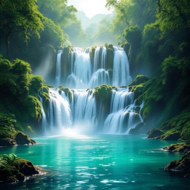 Waterfall Wall Art gallery