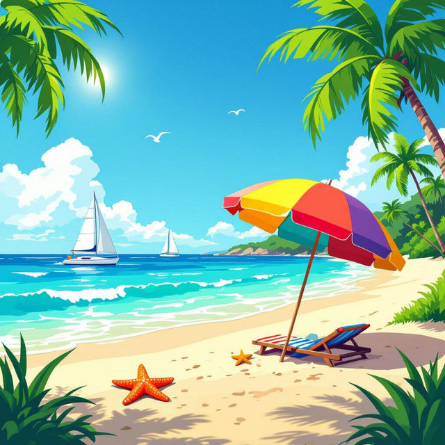 Easy Summer Drawings gallery