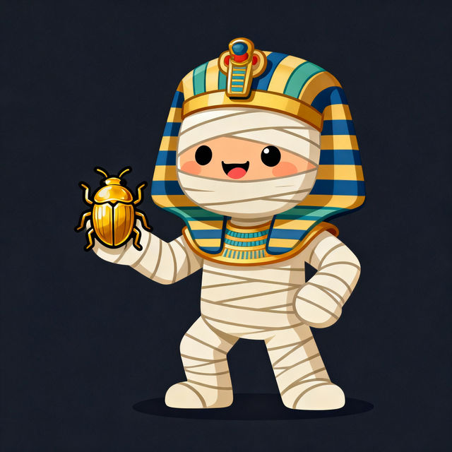 Mummy Clip Art - AI Generated gallery