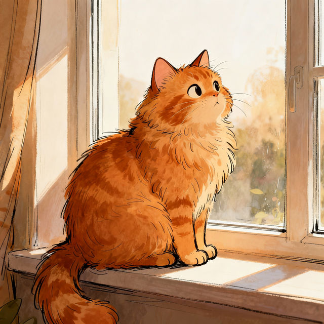 Picture Of Cat Drawing gallery