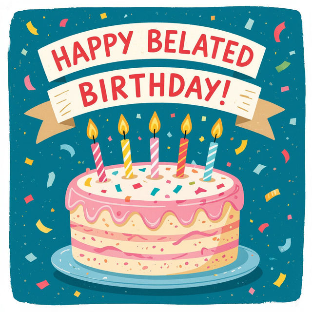 Belated Birthday Images - Made With AI gallery