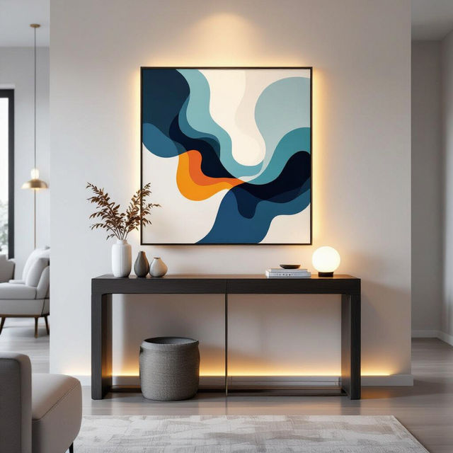 Entryway Art gallery