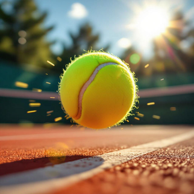 Tennis Ball Images - Made With AI gallery