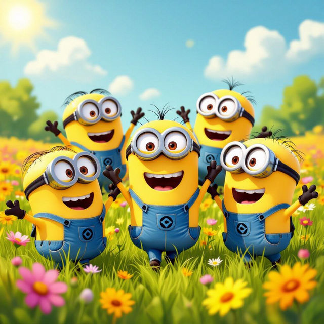 Cute Minions Wallpaper - Made With AI gallery