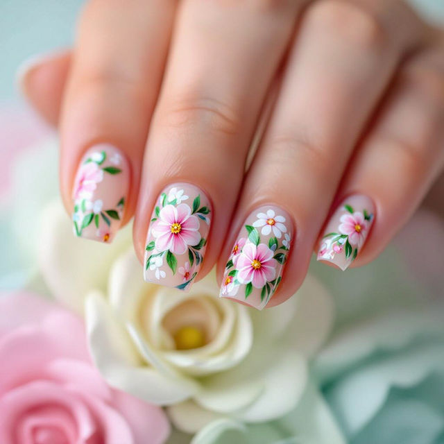 Nail Art Designs For Short Nails gallery