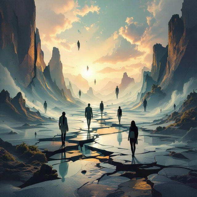 Dissociation Art - AI Generated gallery