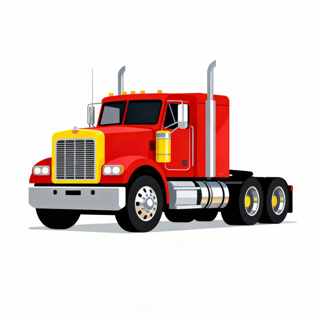 Semi Truck Clip Art gallery