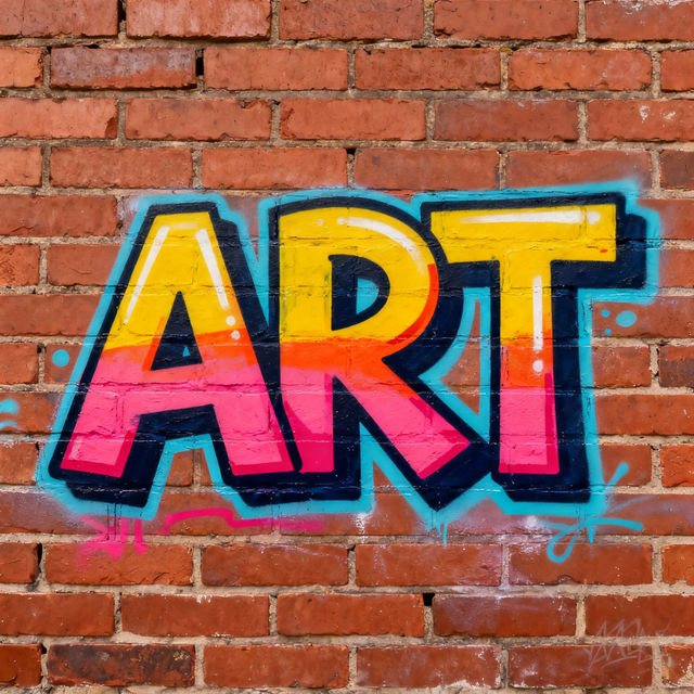 Simple Graffiti Art - Made With AI gallery