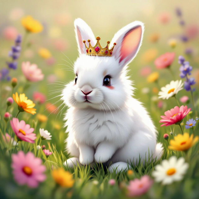 Rabbit Art - Created With AI gallery