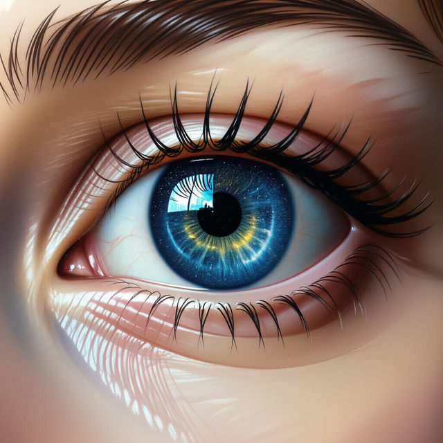 Realistic Eye Drawings - Made With AI gallery