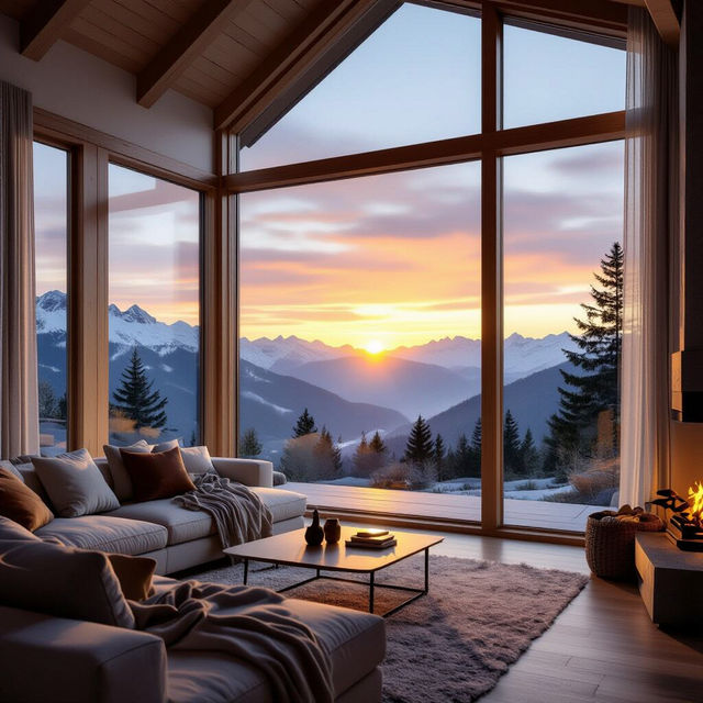 Large Picture Windows - AI Generated gallery