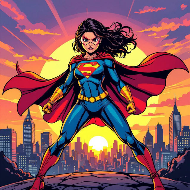 Superhero Girl Drawings - Made With AI gallery