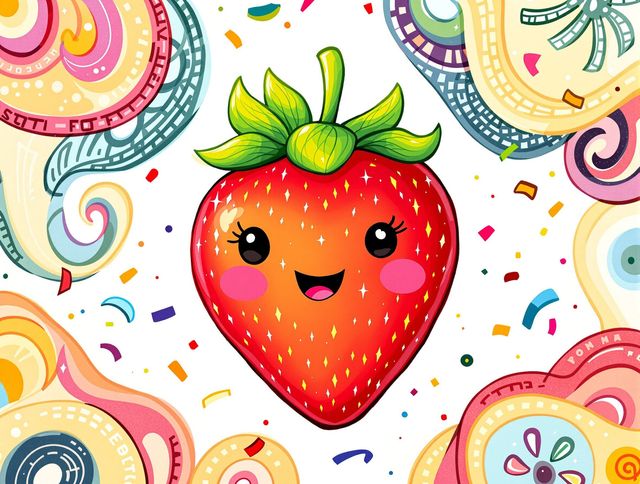 Strawberry Drawing & Art gallery