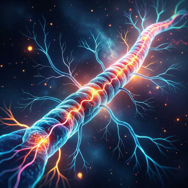 Spinal Cord Art - AI Generated gallery