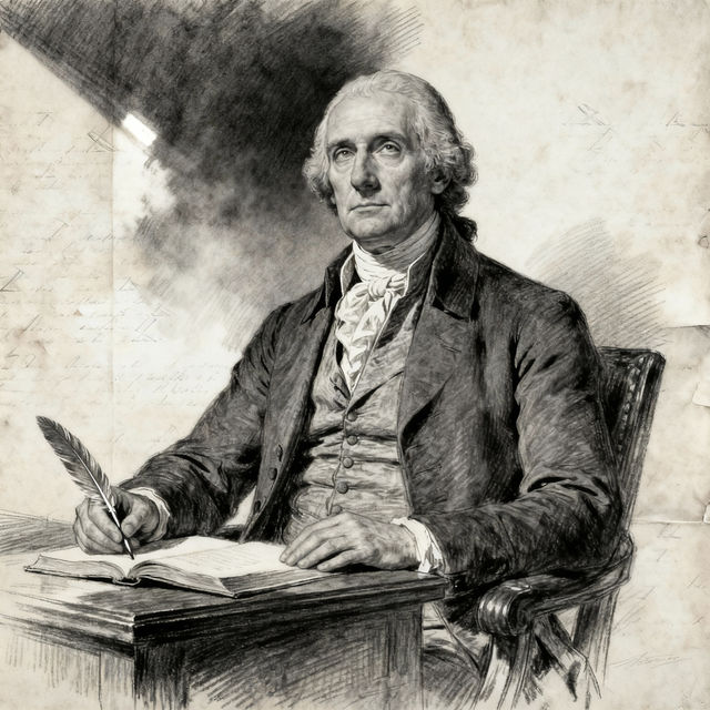 Drawing Of Thomas Jefferson gallery