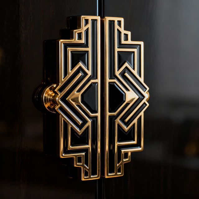 Art Deco Cabinet Pulls - AI Generated Designs gallery