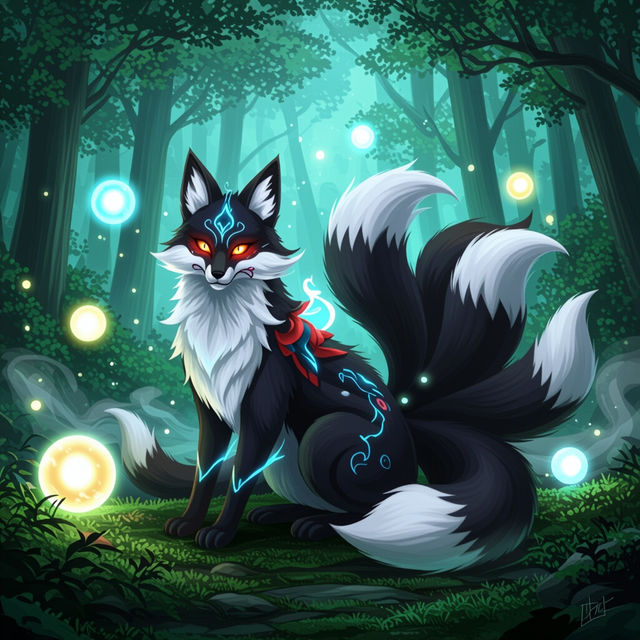 Kitsune Wallpapers - AI Generated gallery
