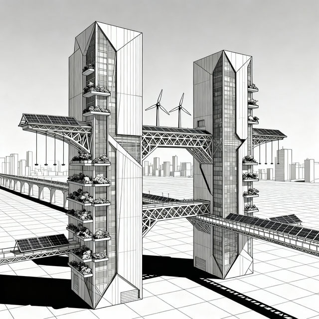 Civil Engineering Drawings - AI Generated gallery