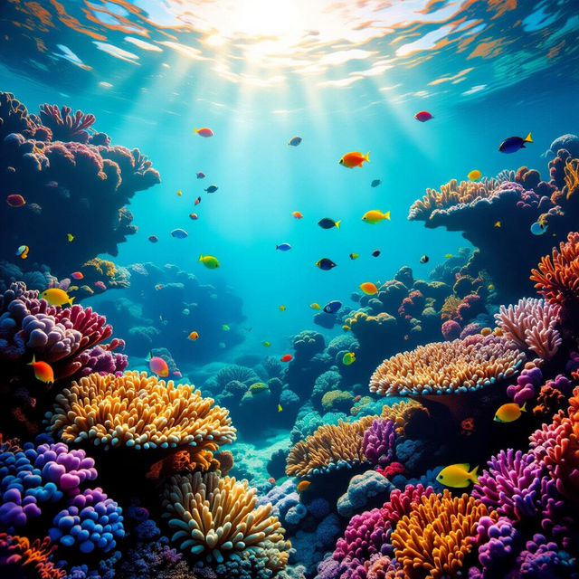 Coral Wall Art - Created With AI gallery