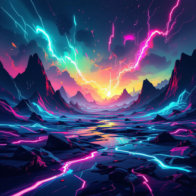 Electric Art - Generated by AI gallery