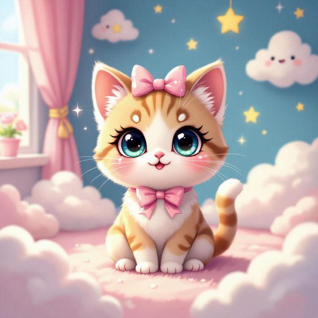 Kawaii Cat Art gallery