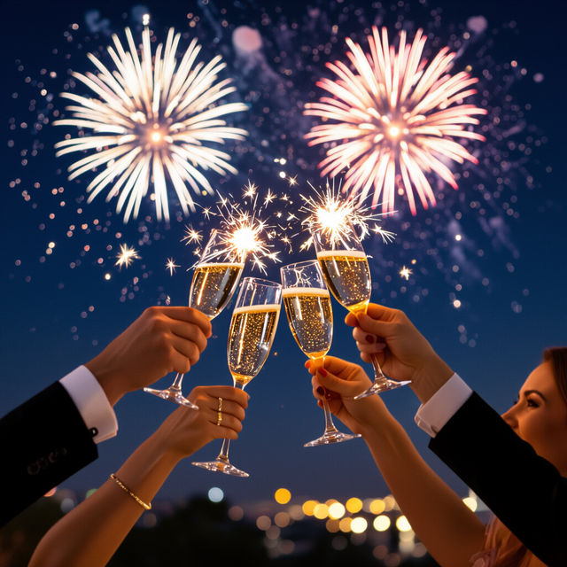New Years Eve Pictures - AI Generated gallery