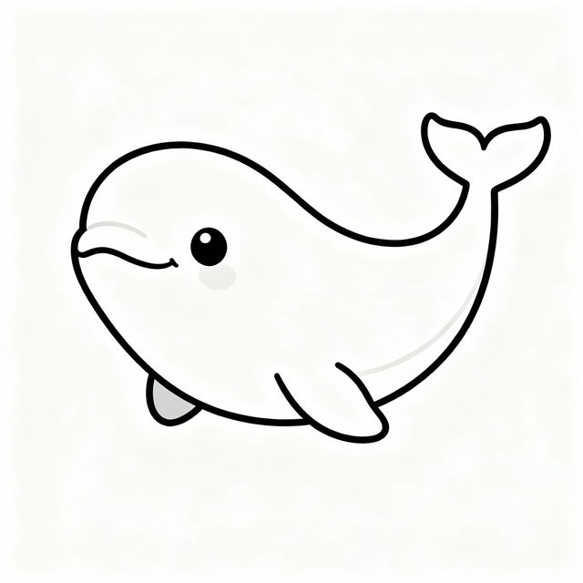 Beluga Whale Drawings - AI Generated Art gallery