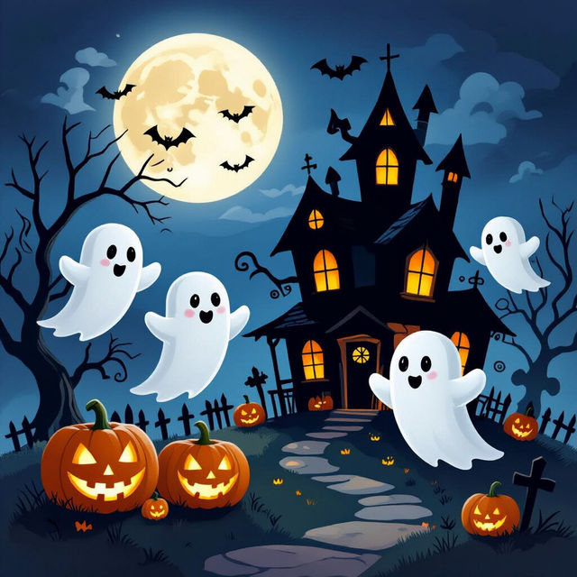 Halloween Pictures To Draw gallery