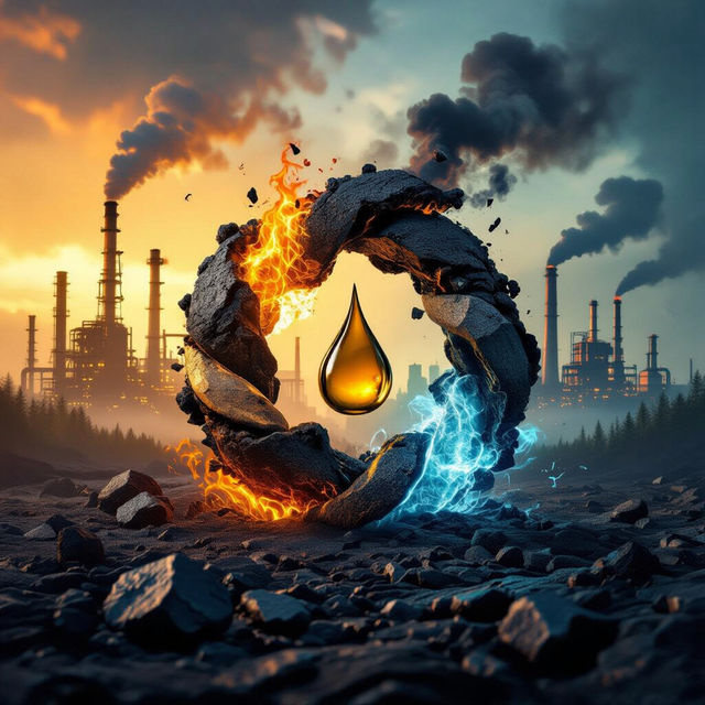 Fossil Fuels Pictures - Generated by AI gallery