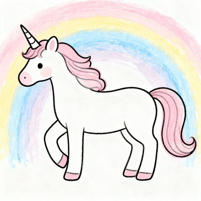 Unicorn Easy Drawing gallery