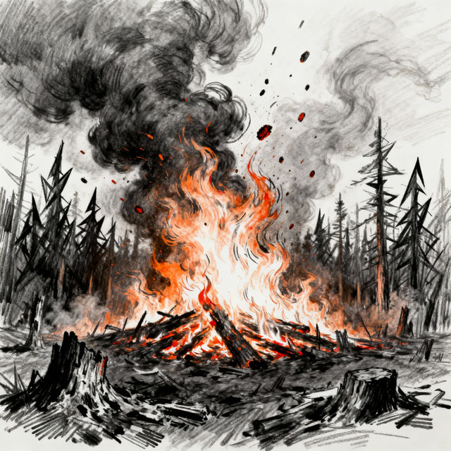 Wildfire Drawings gallery