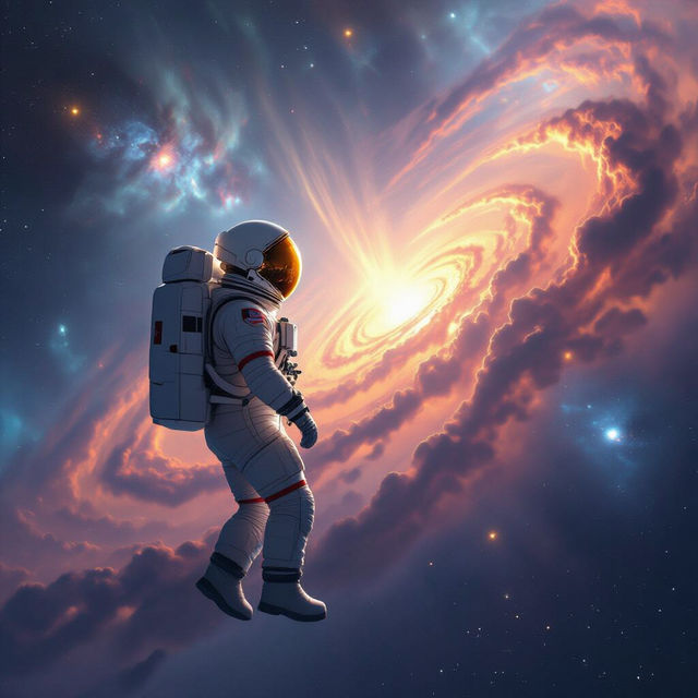 Explore Stunning Astronaut Art Created with AI gallery