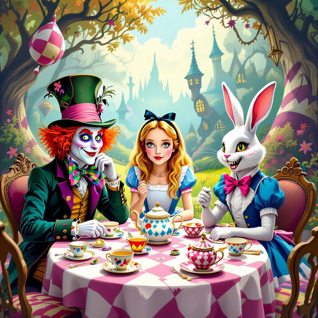 Alice In Wonderland Wall Art gallery
