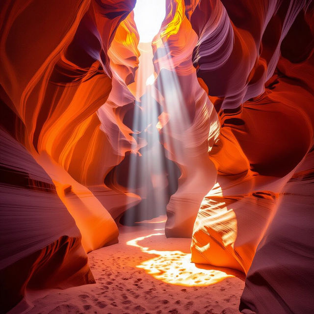 Antelope Canyon Images - Made With AI gallery
