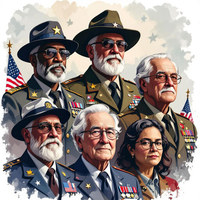 Veteran Day Images - Made With AI gallery