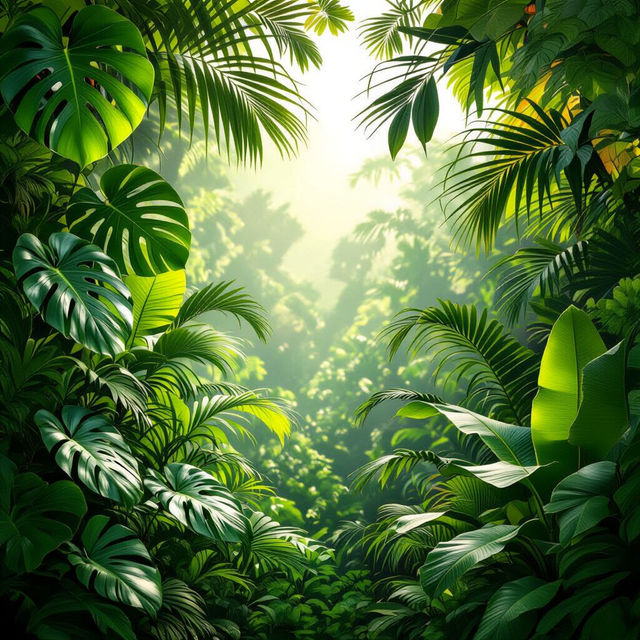 Tropical Leaves Wallpaper gallery