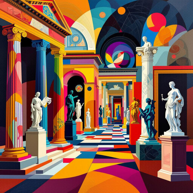 Detroit Museum Of Art - AI Generated Art gallery