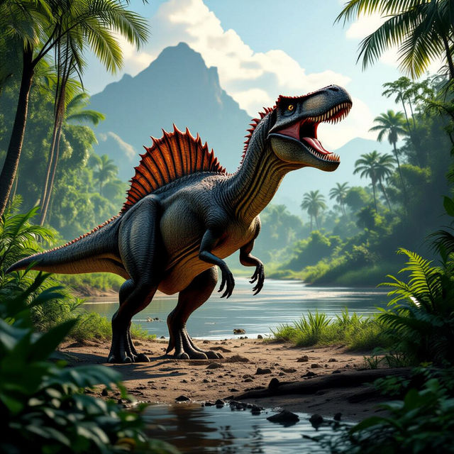 Spinosaurus Wallpaper - Made With AI gallery