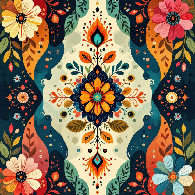 Boho Art Prints - Made With AI gallery