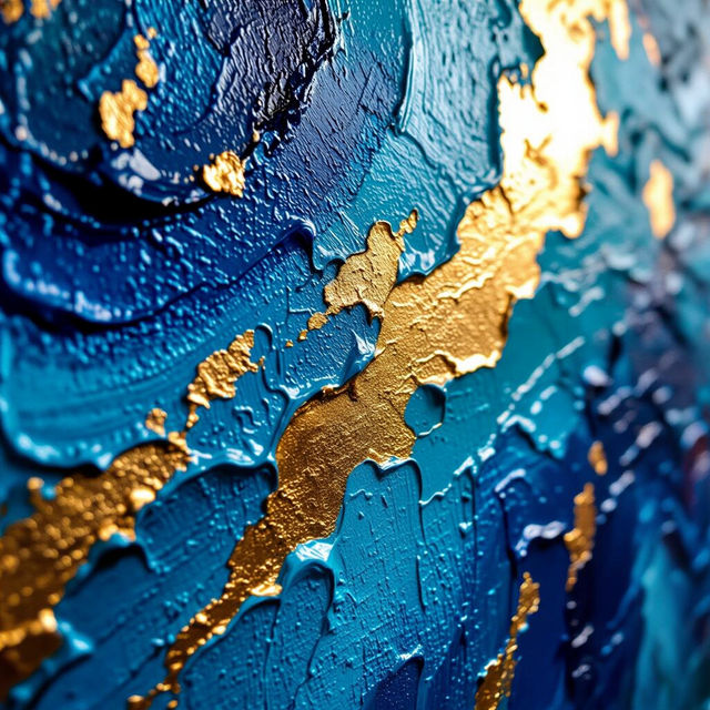 Textured Art Canvas - AI Generated gallery