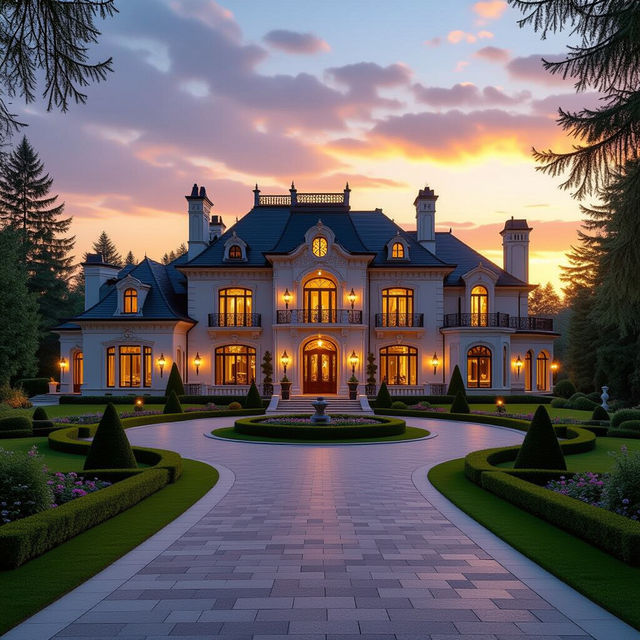 Mansion Pictures - AI Generated gallery