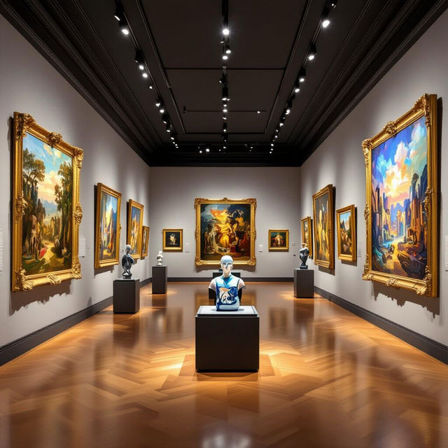 Brownsville Museum of Fine Art AI Art gallery