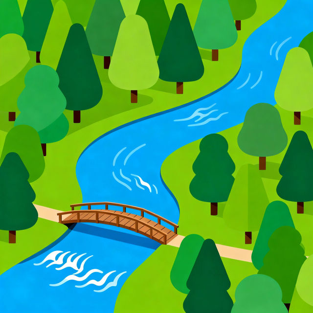 River Clip Art - AI Generated gallery