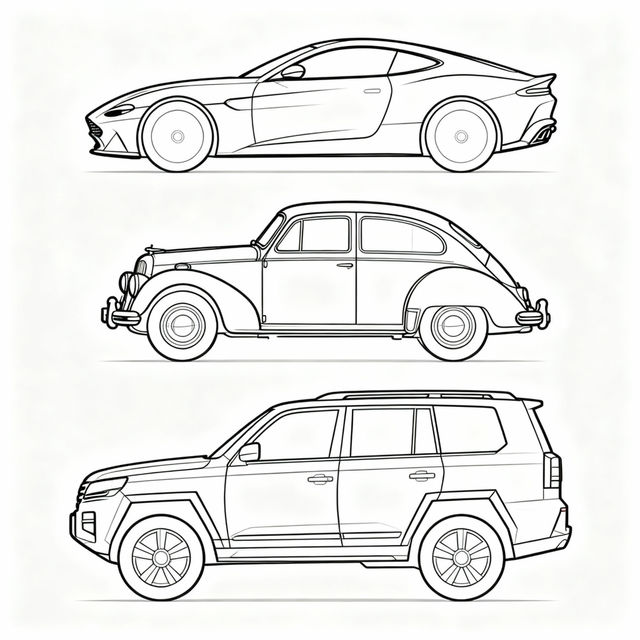 Easy Car Drawings - Made With AI gallery