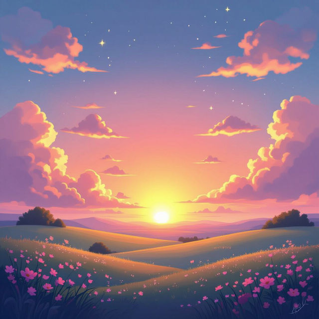 Cute Sunset Pictures gallery