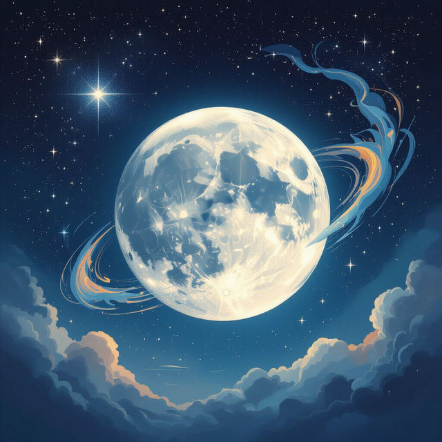 Moon Art - AI Generated gallery