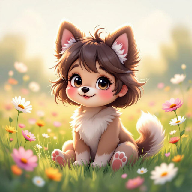 Cute Puppy Wallpaper Girl gallery