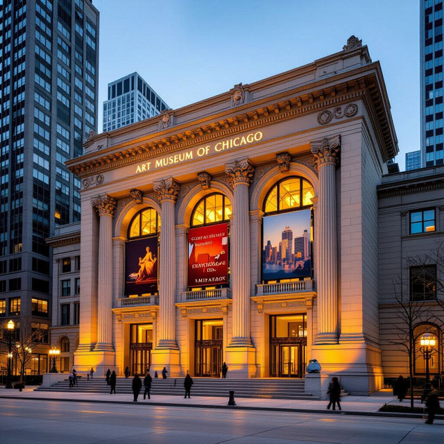 Art Museum Of Chicago - AI Generated gallery
