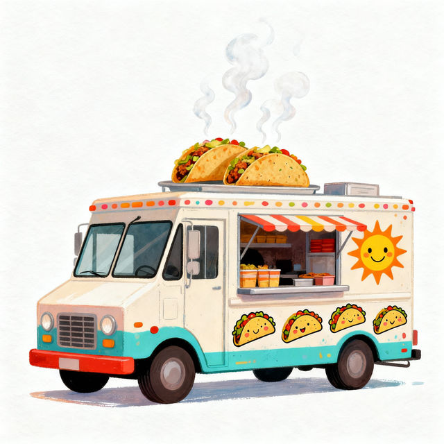 Food Truck Clip Art gallery